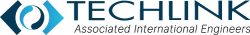 Logo of Techlink Associated International Engineers, white background
