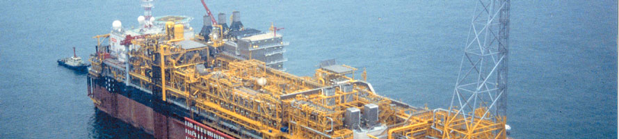 FPSO ship at sea