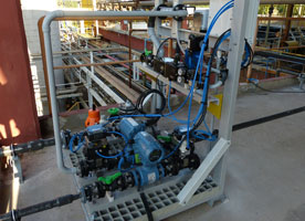 Acid dosing and dilution system