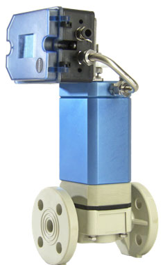 V-notch needle flow control valve made by TECHLINK